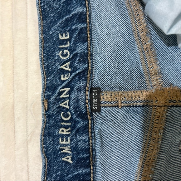 American Eagle Outfitters Blue Straight Leg Jeans - Picture 2 of 3